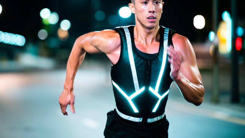 weighted reflective workout vest