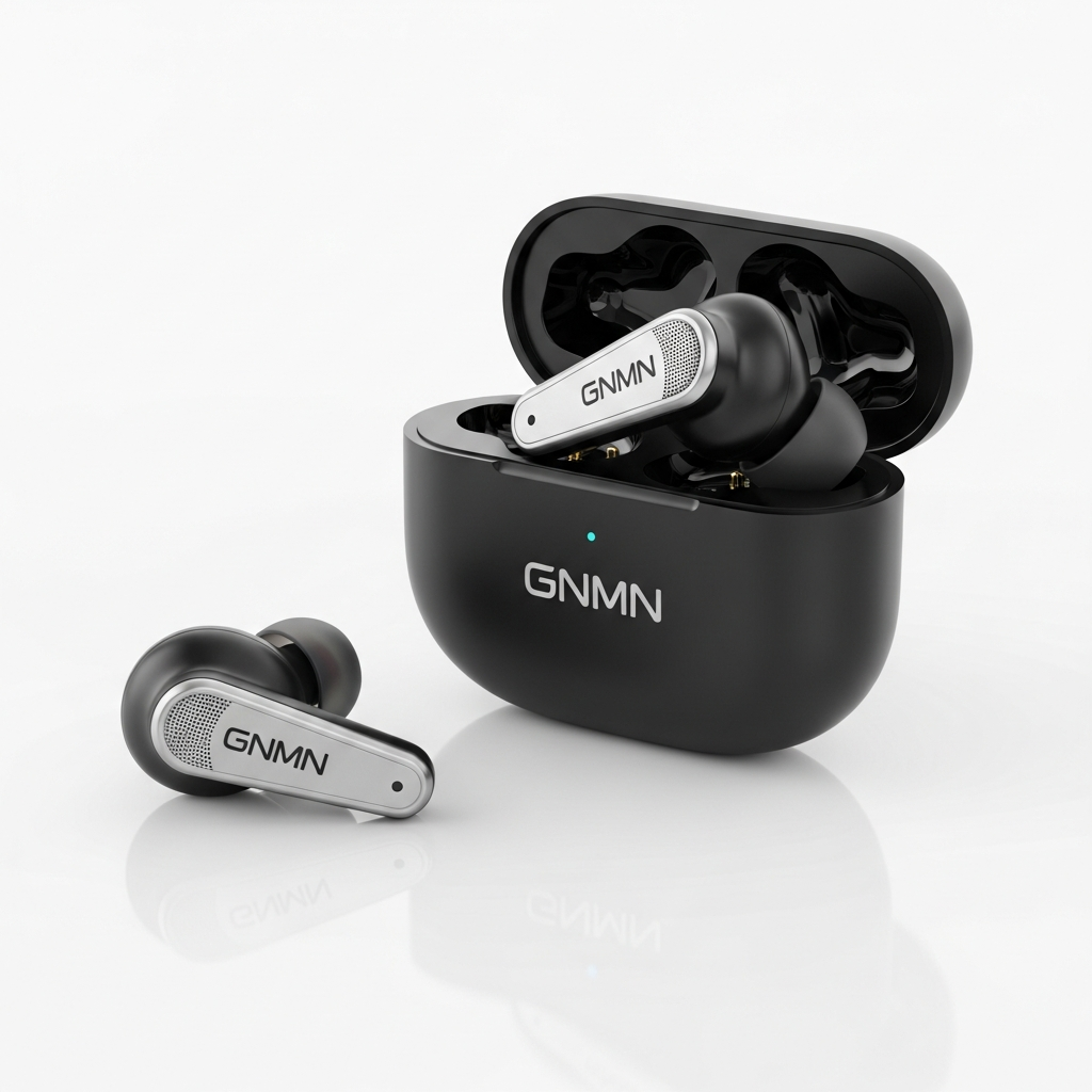 GNMN Active Noise Cancelling Ear Buds Wireless Earbuds