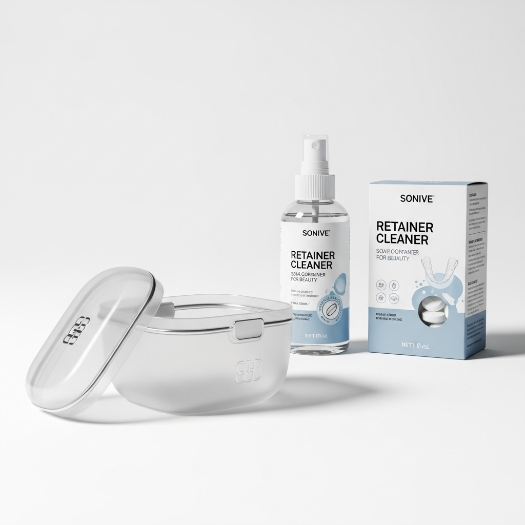 Retainer Cleaner and Soak Container