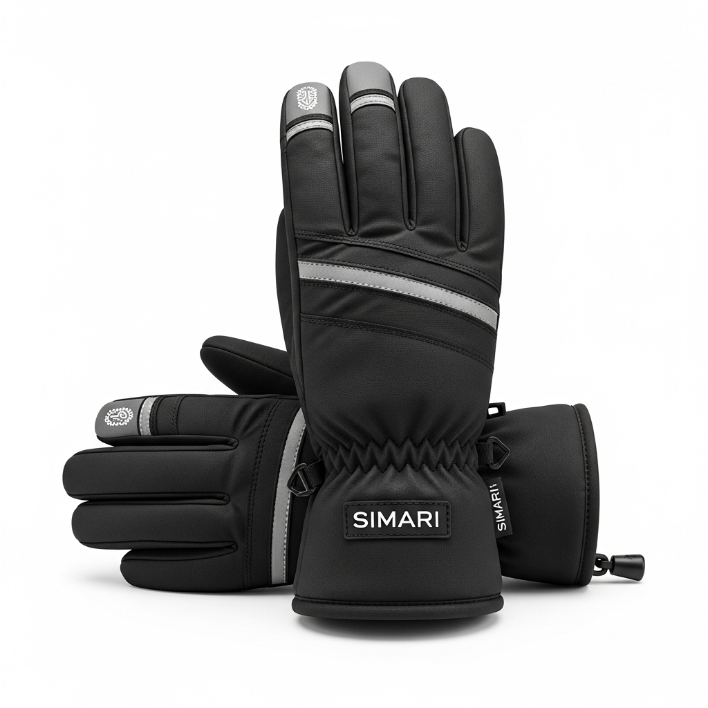 SIMARI Winter Waterproof Warm Gloves