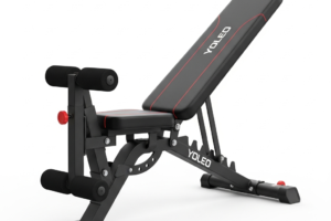Yoleo Adjustable Weight Bench for Full Body Workout