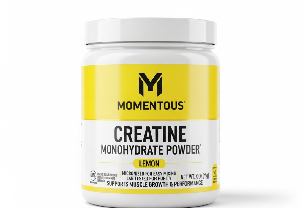 Momentous Creatine Lemon Monohydrate Powder
