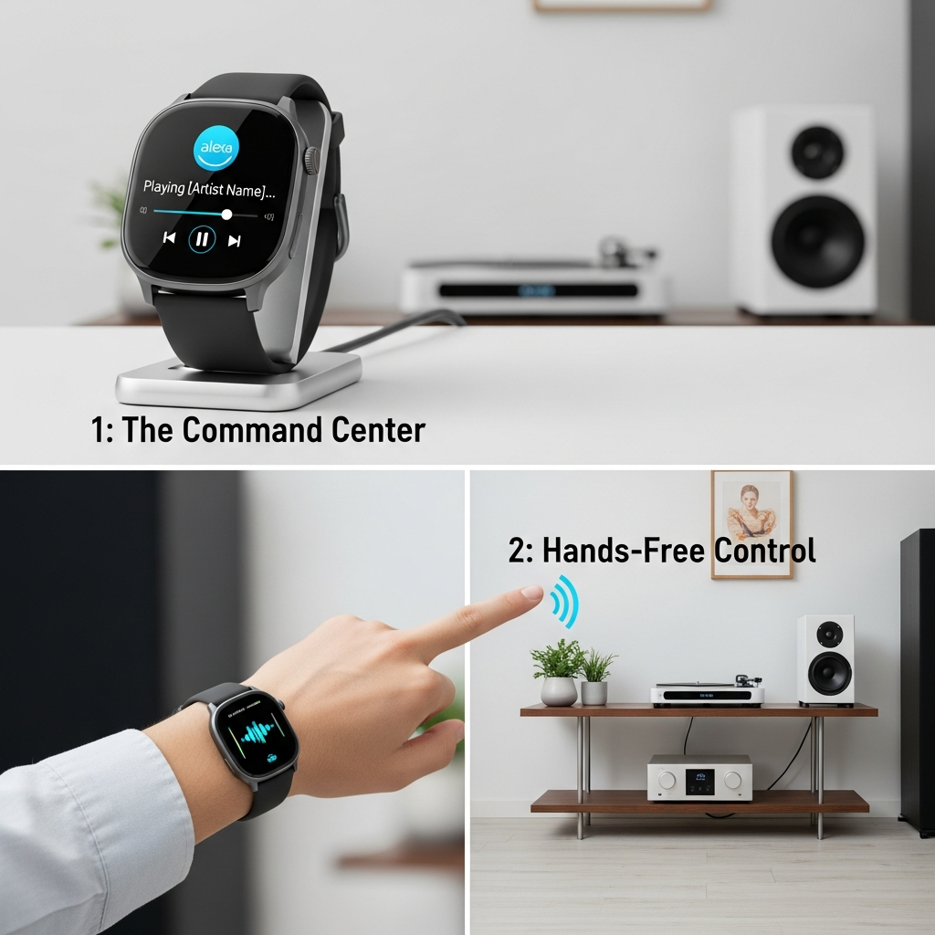 Smart Watch with Alexa Built-in