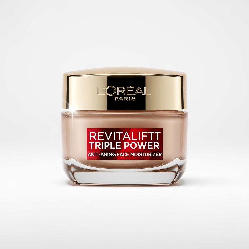 L'Oreal Paris Revitalift Triple Power Anti-Aging Face Moisturizer,